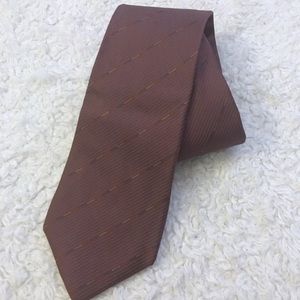 ⭐️ 2/$10 Calvin Klein 100% Silk Burgundy Tie